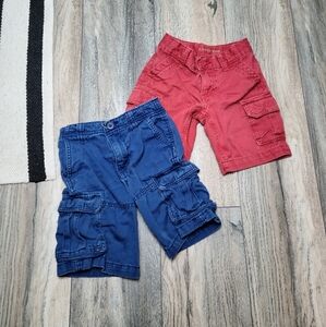 Boys Cargo Shorts x2